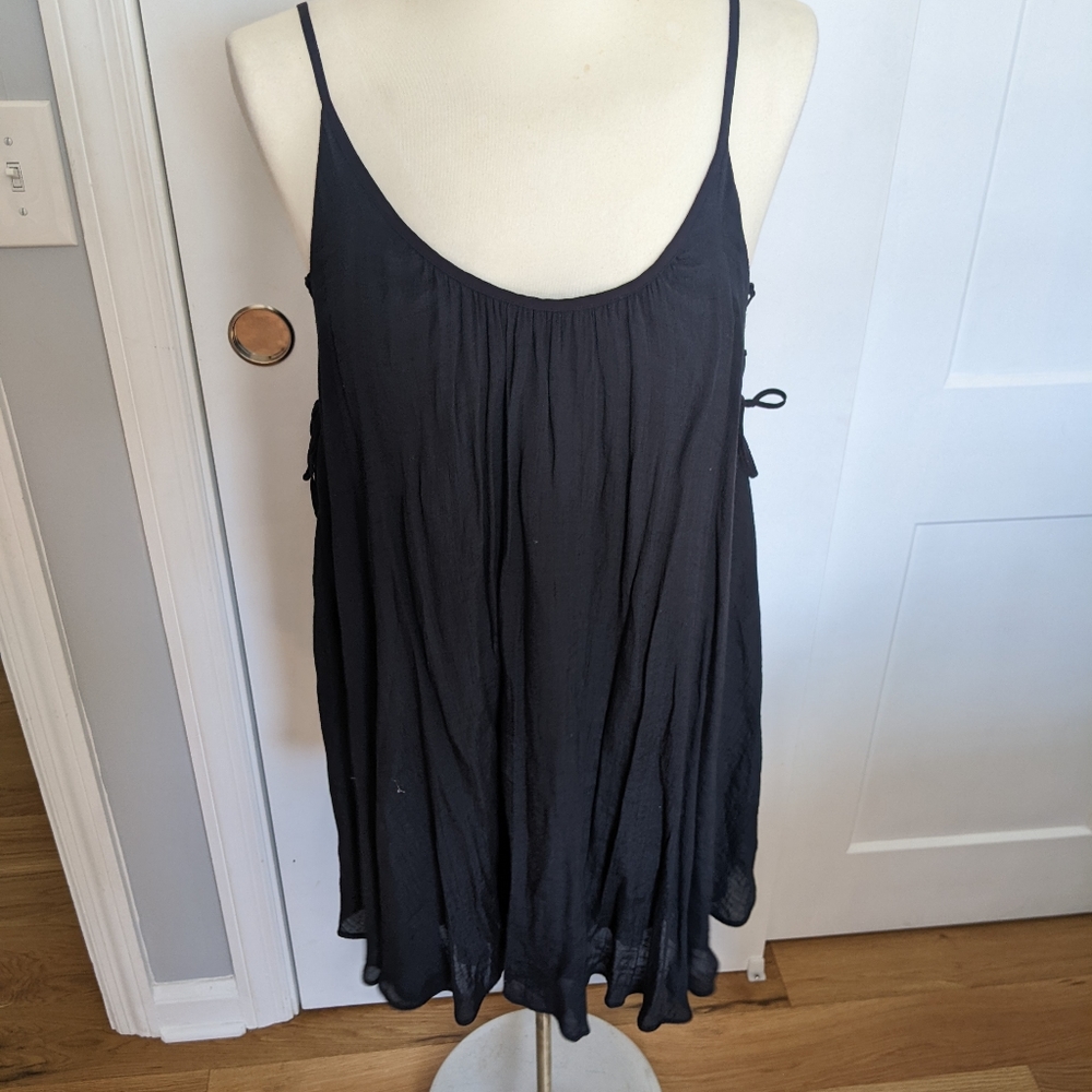 Short light weight gauze dress